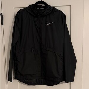 Nike Black Windbreaker Jacket